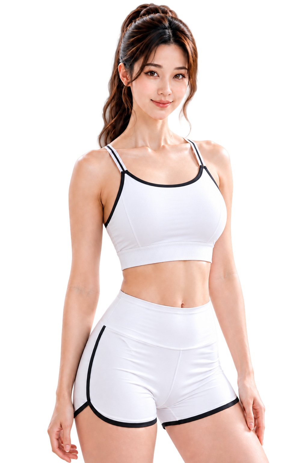 비젠티브 AI 마스코트 - 스포츠 브라 의상